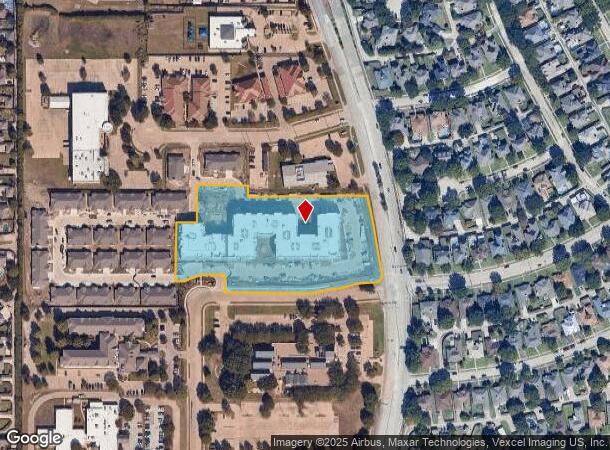 1875 Arbor Creek Dr, Carrollton, TX Parcel Map