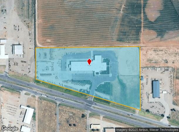  3405 E Slaton Rd, Lubbock, TX Parcel Map