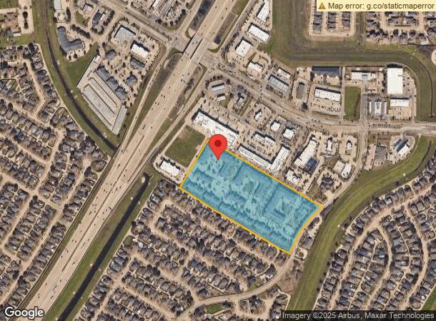  4025 Huffines Blvd, Carrollton, TX Parcel Map