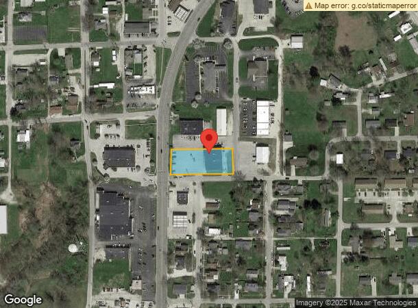  101 Pine St, Loogootee, IN Parcel Map