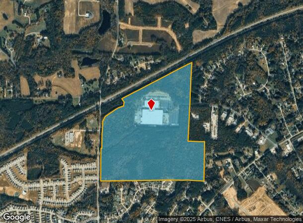 7000 Siemens Rd, Wendell, NC Parcel Map