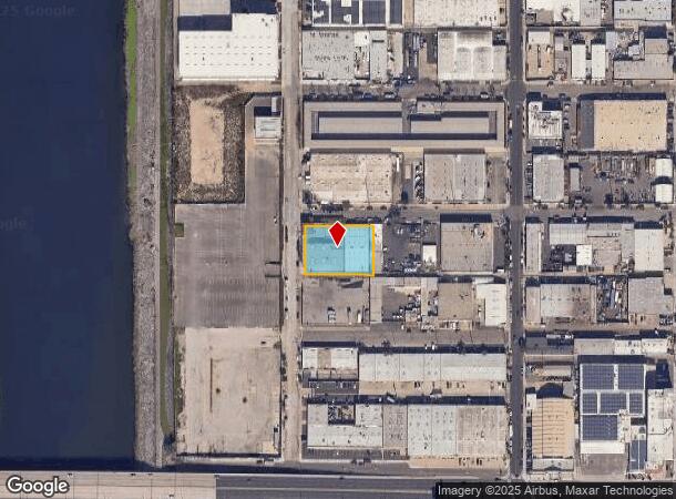  828 W Cowles St, Long Beach, CA Parcel Map