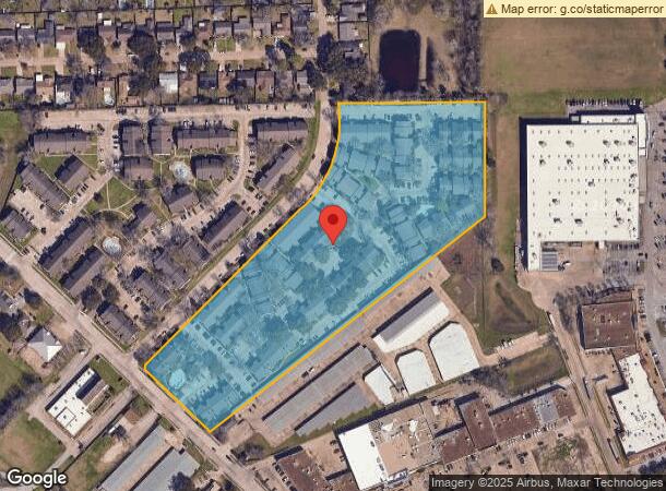  10701 Sabo Rd, Houston, TX Parcel Map