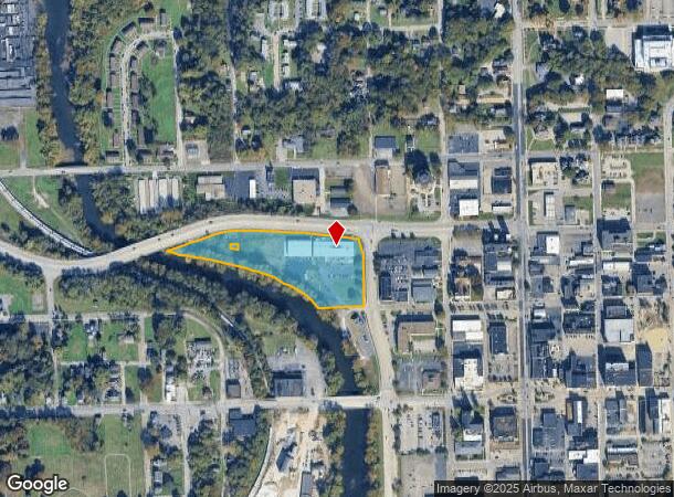 131 N Columbus Interbelt, New Castle, PA Parcel Map