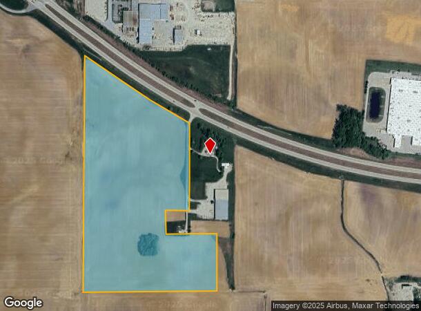 2600 S 140 W, Washington, IN Parcel Map