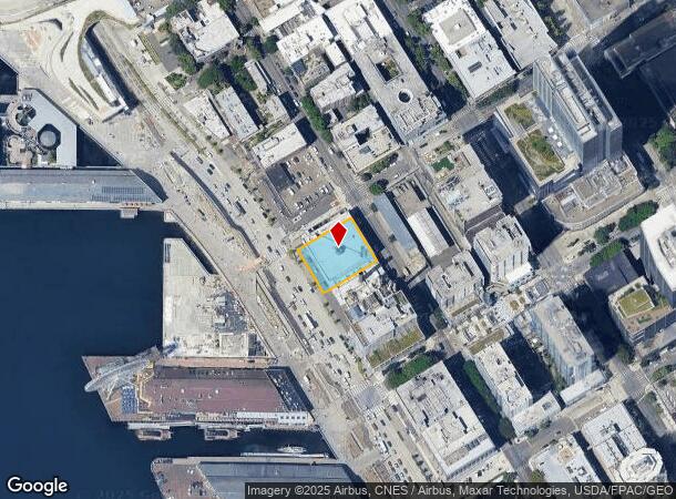 1334 Alaskan Way, Seattle, WA Parcel Map