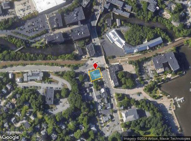  2 Eliot St, Milton, MA Parcel Map