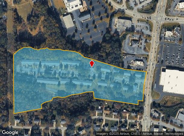630 Fairview Rd, Simpsonville, SC Parcel Map