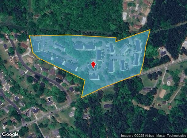  700 Ivey Rd, Graham, NC Parcel Map