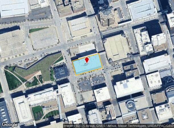  909 Locust St, Des Moines, IA Parcel Map