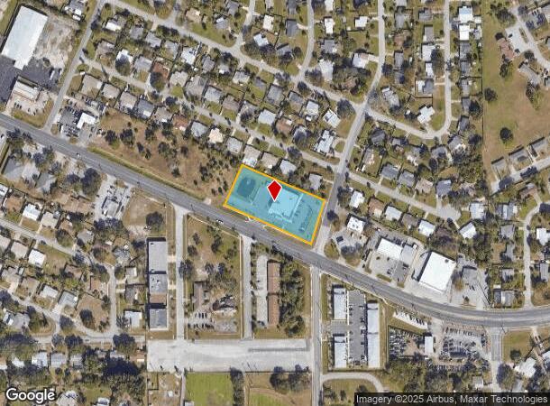  1300 Aurora Rd, Melbourne, FL Parcel Map