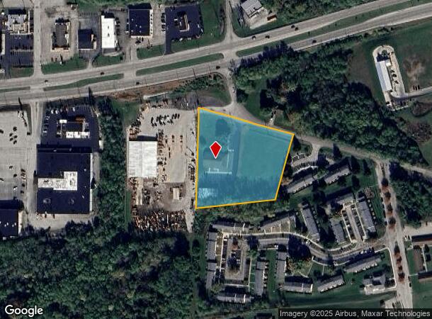  4821 Old National Rd E, Richmond, IN Parcel Map