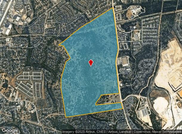 19289 Bulverde Rd, San Antonio, TX Parcel Map