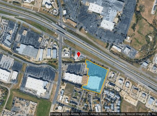 2500 E Central Texas Expy, Killeen, TX Parcel Map