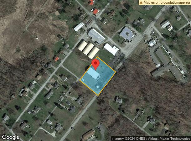  550 W George St, Carmichaels, PA Parcel Map