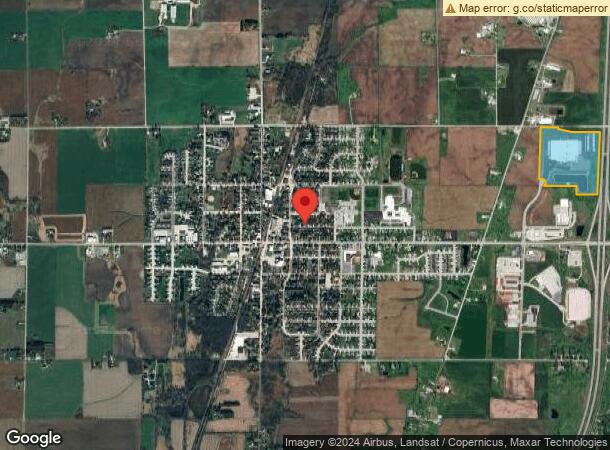  621 N Business Park Dr, Oostburg, WI Parcel Map