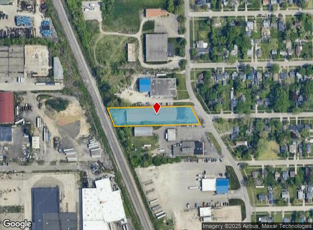  2305 Branch Rd, Flint, MI Parcel Map