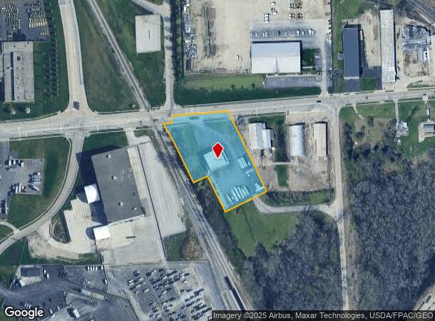  2806 E Manhattan Blvd, Toledo, OH Parcel Map