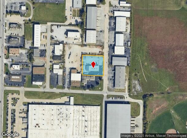  1323 N Nias Ave, Springfield, MO Parcel Map