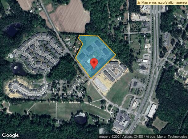  700 Woodland Heights Dr, Sanford, NC Parcel Map