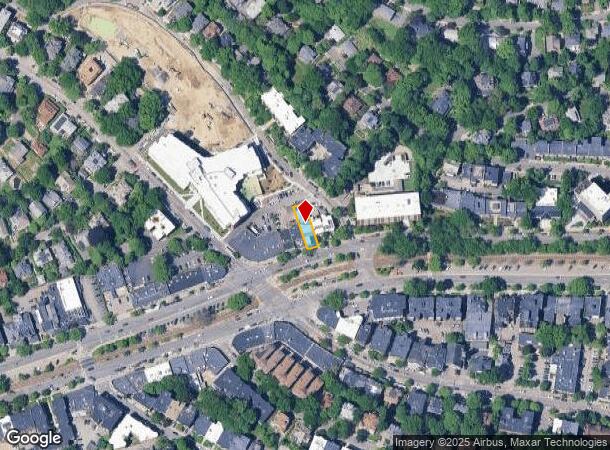 1618 Beacon St, Brookline, MA Parcel Map