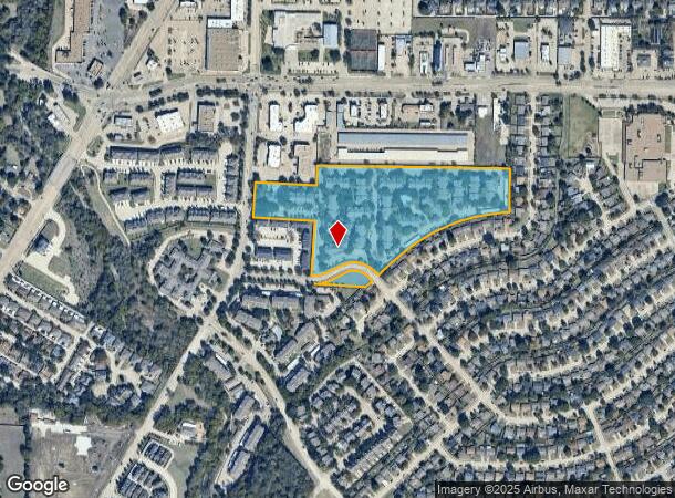 301 S Jupiter Rd, Allen, TX Parcel Map