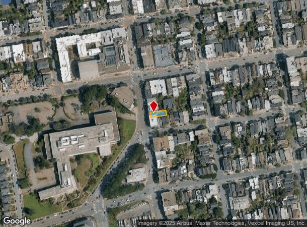 542 Presidio Ave, San Francisco, CA Parcel Map