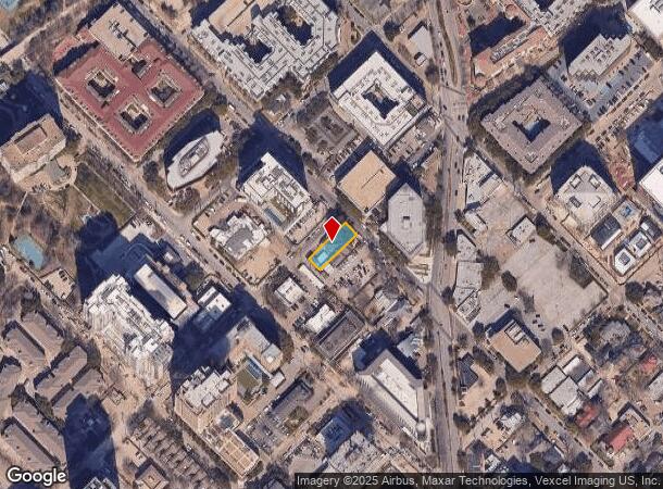 2925 Fairmount St, Dallas, TX Parcel Map