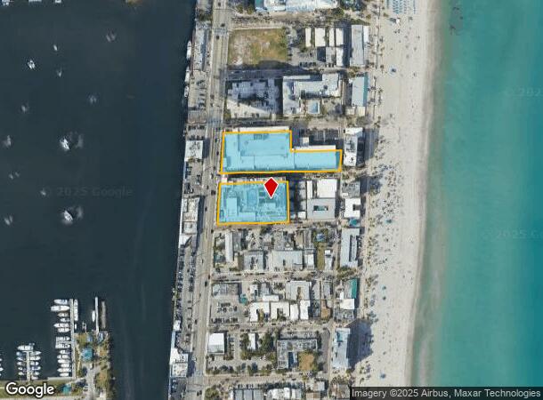  777 N Ocean Dr, Hollywood, FL Parcel Map