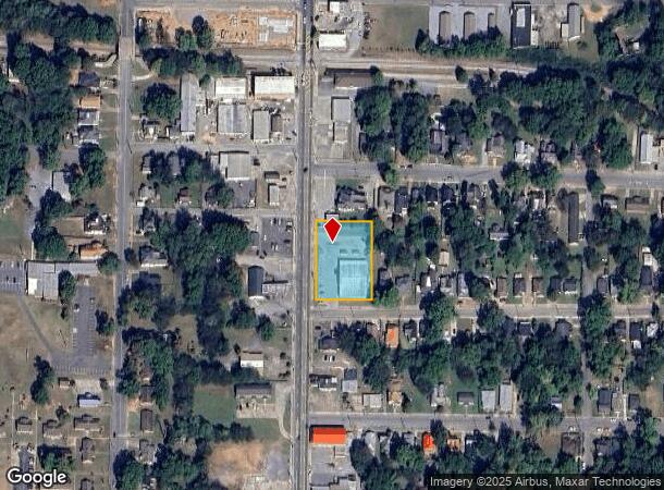  727 S Main St, Cedartown, GA Parcel Map