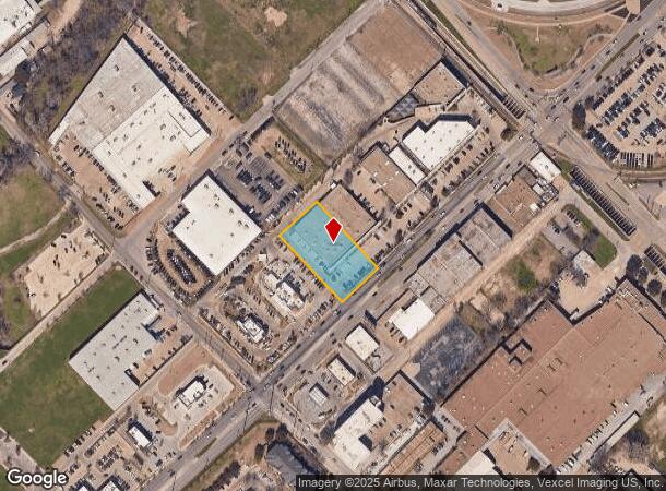  2601 W Mockingbird Ln, Dallas, TX Parcel Map