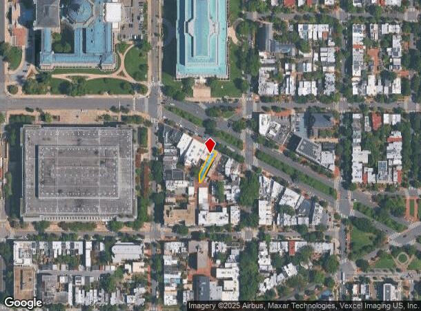  223 Pennsylvania Ave Se, Washington, DC Parcel Map