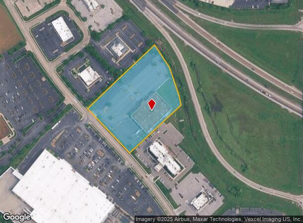 1206 Central Park Dr, O Fallon, IL Parcel Map