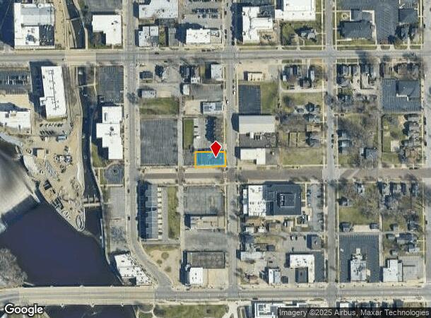 553 E Washington St, South Bend, IN Parcel Map