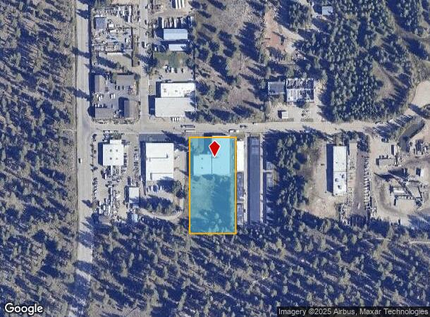  1044 Industrial Ave, South Lake Tahoe, CA Parcel Map