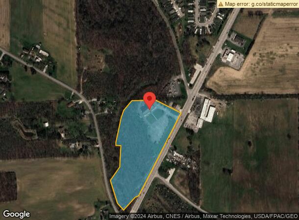  7447 N Telegraph Rd, Monroe, MI Parcel Map