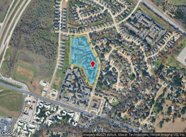 202 Woodbridge Blvd, Temple, TX Parcel Map