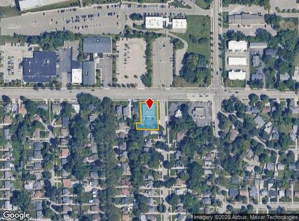  1720 Michigan St Ne, Grand Rapids, MI Parcel Map