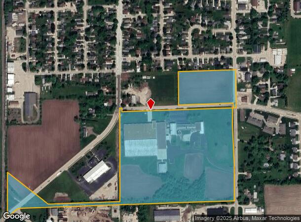  505 Libby St, Waupun, WI Parcel Map