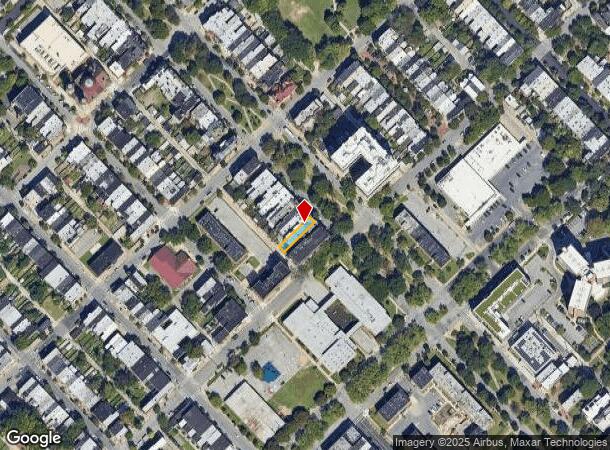 1704 Eutaw Pl, Baltimore, MD Parcel Map