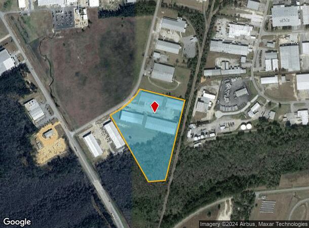  1551 Me Thompson Dr, Valdosta, GA Parcel Map