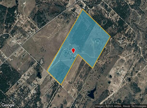 7760 Taylorsville Rd, Dale, TX Parcel Map
