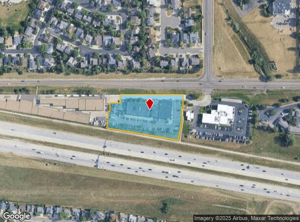  1480 E County Line Rd, Highlands Ranch, CO Parcel Map