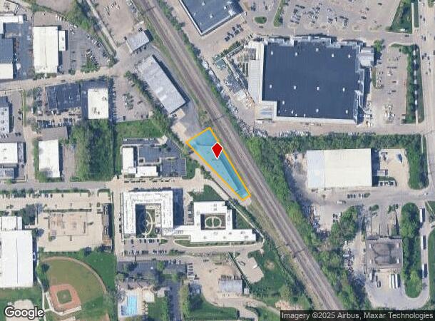 2450 Cole St, Birmingham, MI Parcel Map