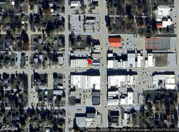  1010 Central Ave, Auburn, NE Parcel Map