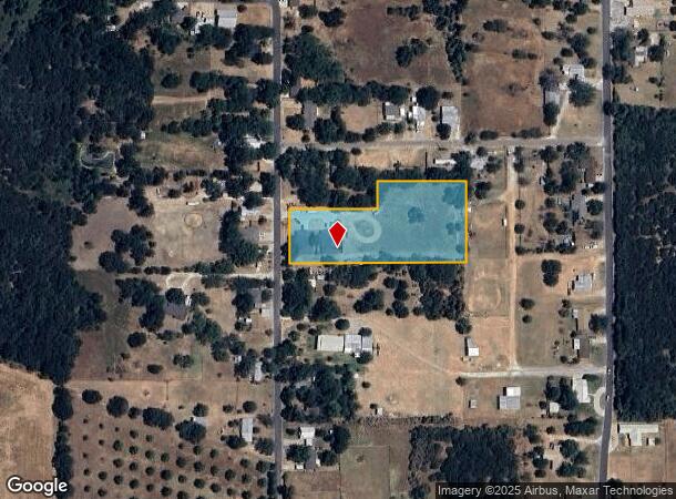  809 Golf Course Rd, Gatesville, TX Parcel Map