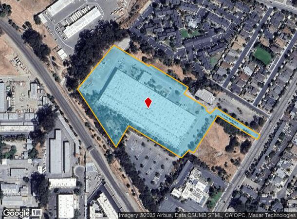 182 Laurel Ln, CA Parcel Map