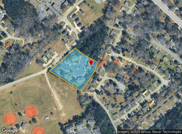 328 Ballfield Rd, Camden, SC Parcel Map