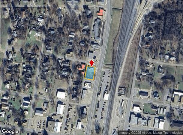 W Avenue A At W 1St St, Heavener, OK Parcel Map