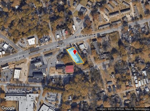 1655 W Broad St, Athens, GA Parcel Map